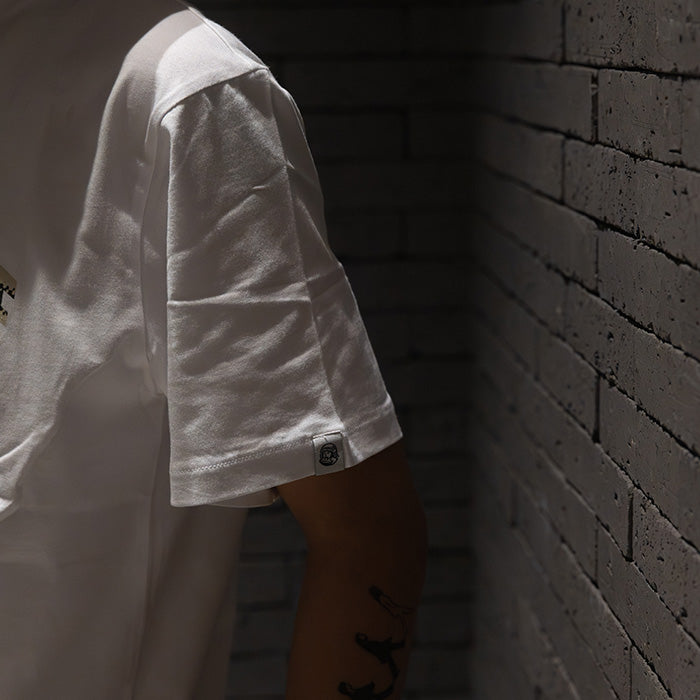BILLIONAIRE BOYS CLUB / ビリオネア ボーイズ クラブ オーバーレイ カモ フィル アーチ ロゴ Tシャツ 601b26150