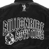 BILLIONAIRE BOYS CLUB × MANASTASH / ビリオネア ボーイズ クラブ × マナスタッシュ レザー スリーブ バーシティ ジャケット BBCJP261X001 601bbcjp261X001