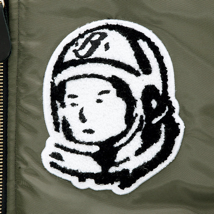 BILLIONAIRE BOYS CLUB × MANASTASH / ビリオネア ボーイズ クラブ × マナスタッシュ レザー スリーブ バーシティ ジャケット BBCJP261X001 601bbcjp261X001