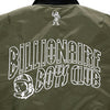BILLIONAIRE BOYS CLUB × MANASTASH / ビリオネア ボーイズ クラブ × マナスタッシュ レザー スリーブ バーシティ ジャケット BBCJP261X001 601bbcjp261X001