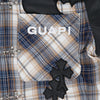 GUAPI / グアピ プレイド クロス パッチ シャツ 601crosspatch