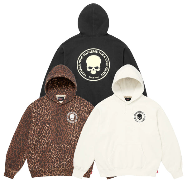 SUPREME × NUMBER (N)INE / シュプリーム × ナンバーナイン フーデッド スウェット シャツ FW25SW56 601fw25sw56