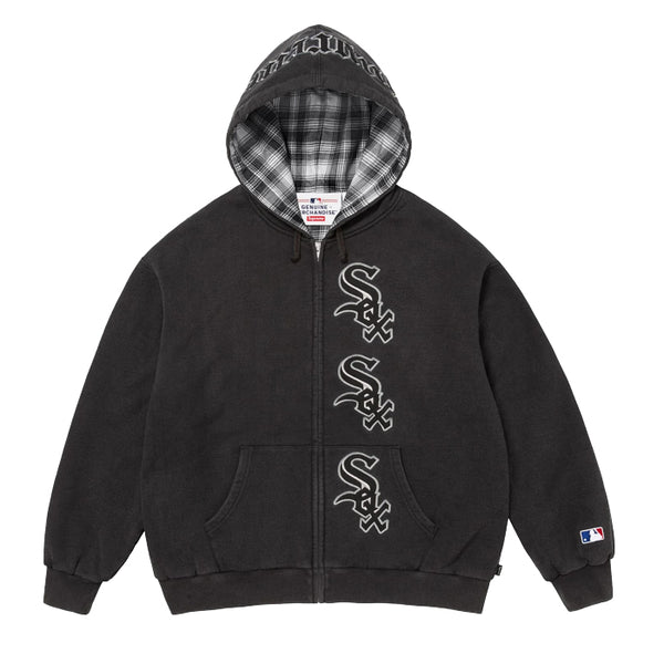 SUPREME × CHICAGO WHITE SOX / シュプリーム ×  シカゴ ホワイトソックス ジップアップフーディー FW25SW74 601fw25sw74