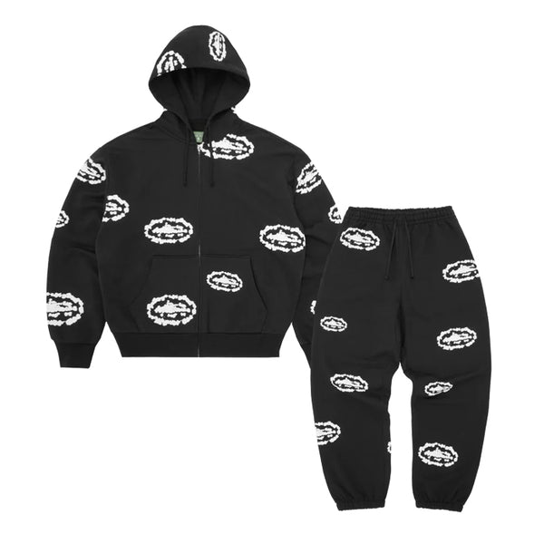 DENIM TEARS × CORTEIZ / デニムティアーズ × コルテイズ コットン リース スウェット スーツ セットアップ 601fw25tzh12282