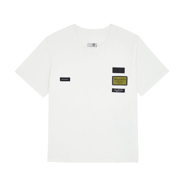MM6 / エムエムシックス ラベル パッチ Tシャツ SH0GC0069S24311 601h0g0069s2431