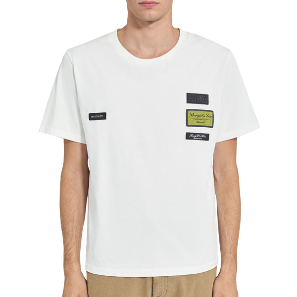 MM6 / エムエムシックス ラベル パッチ Tシャツ SH0GC0069S24311 601h0g0069s2431