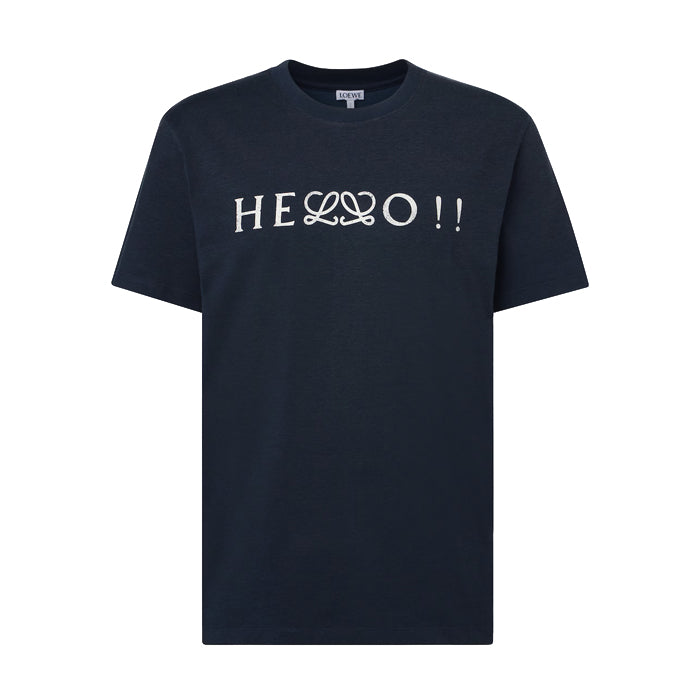 LOEWE / ロエベ コットン ブレンド プリント Tシャツ H526Y22D7