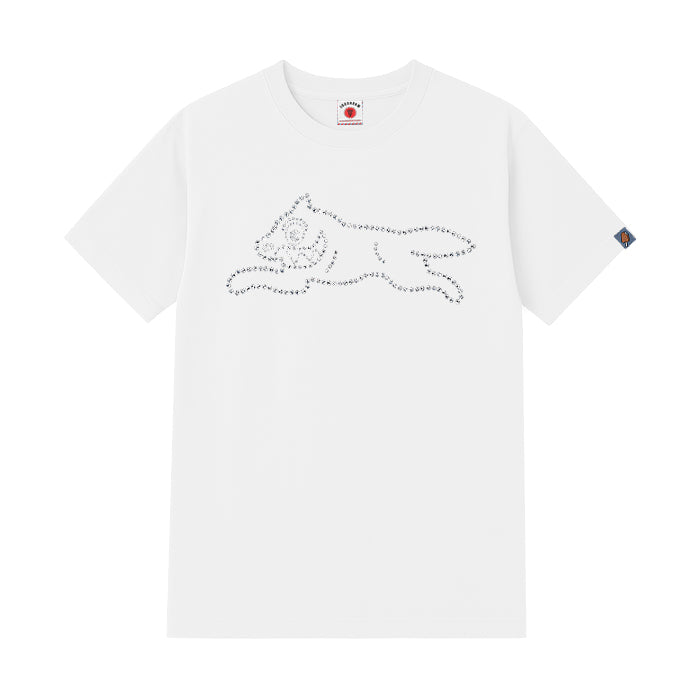 ICECREAM / アイスクリーム クリスタル ランニングドッグ Tシャツ 601ic26178