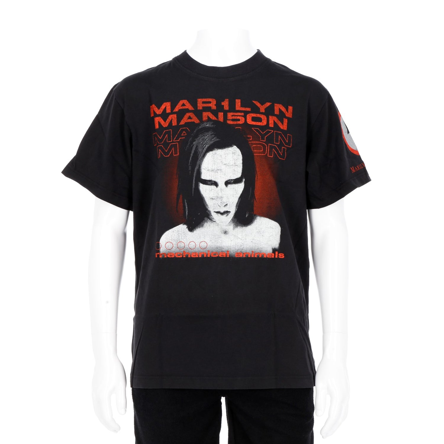 マ*ト様 00s Marilyn Manson 長袖カットソー Giant XL GIANT VINTAGE / ジャイアント ヴィンテージ マリリン マンソン
