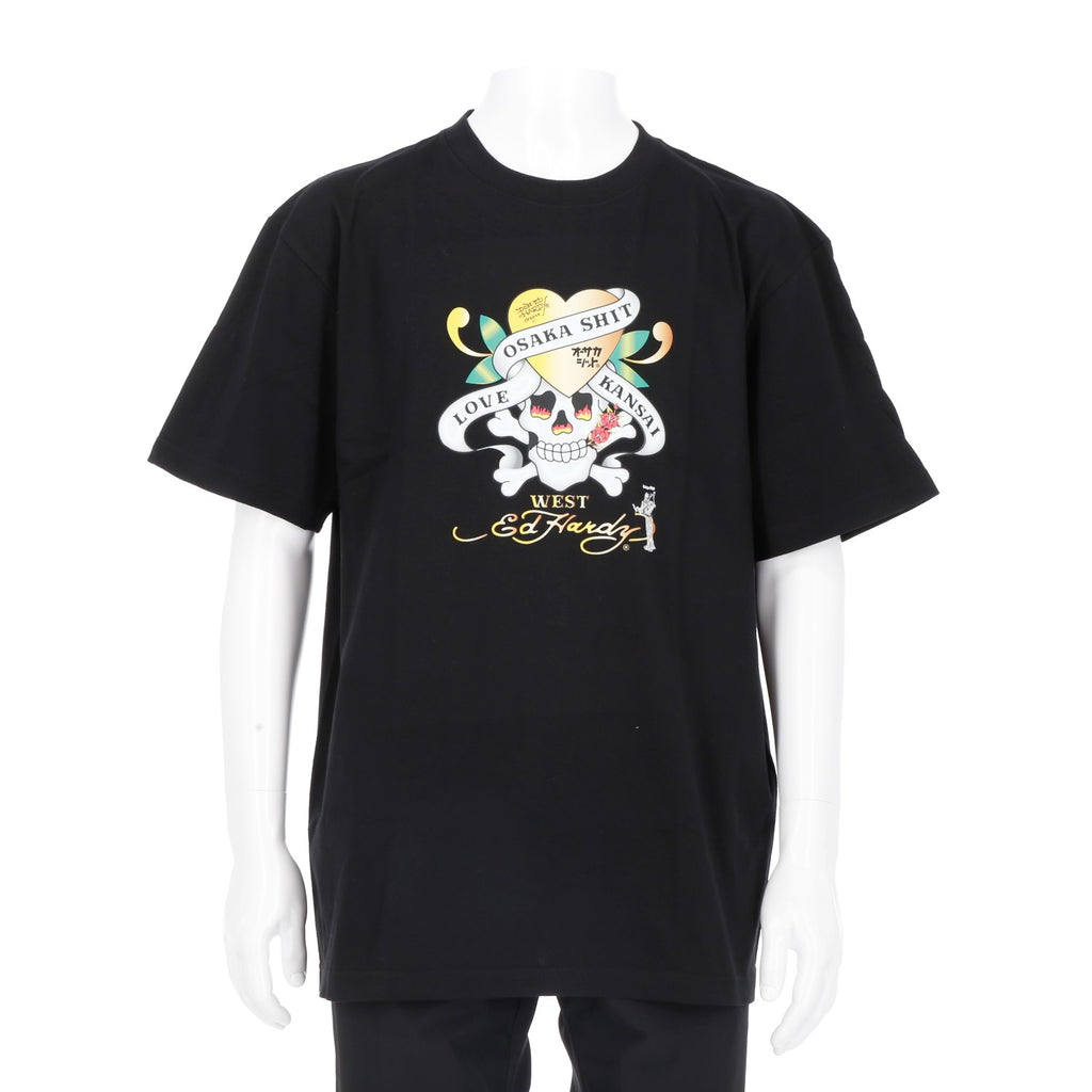 TOKYO SHIT / トウキョウシット オオサカシット ED スケルトン ハート ショートスリーブ Tシャツ 601osedskeleton