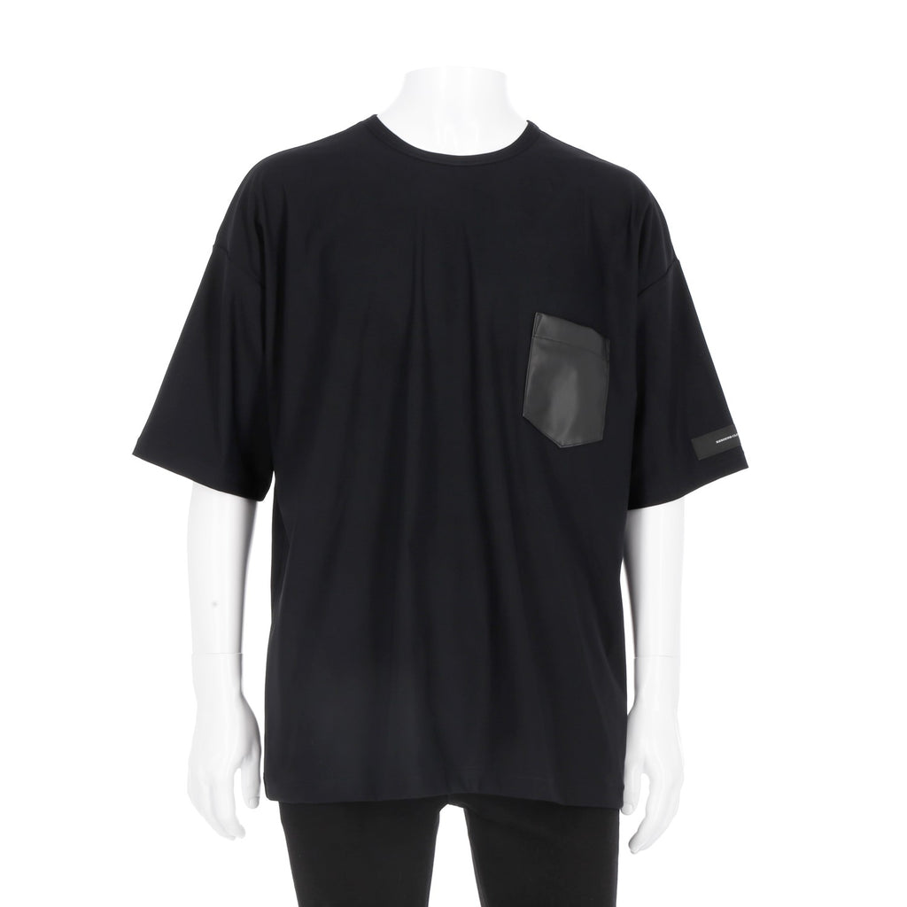 RESOUND CLOTHING / リサウンドクロージング レザー ポケット オーバー ナイロン Tシャツ RC39-T-005 601rc39t005