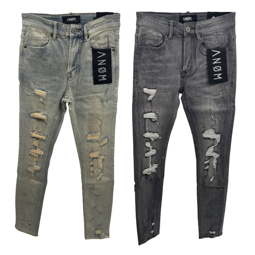 【予約販売/入荷次第発送】 ANOM DENIM / アノム デニム リップ タイド ジーンズ 601riptide