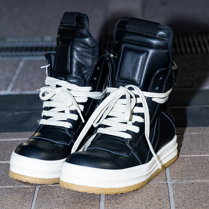 RICK OWENS / リックオウエンス クリープ ジオバスケット レザー