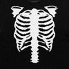 VANSON / バンソン サーマル ブラック ボーン パッチ Tシャツ 601rzv2601