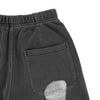 VANSON / バンソン エイトテンス レングス フリース  ホワイト ボーン デニム パッチ ハーフパンツ 601rzv2602