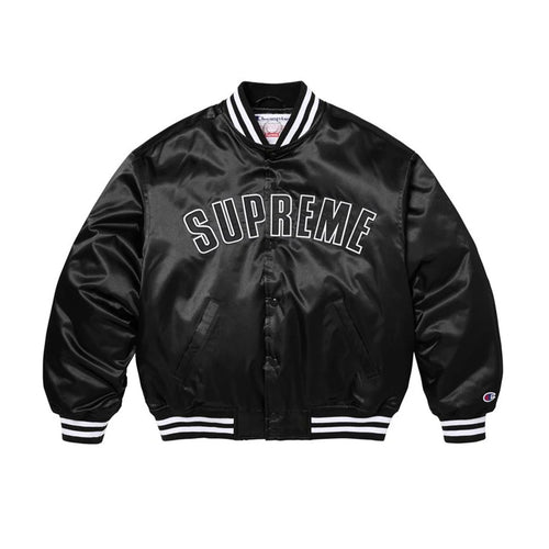 SUPREME × CHAMPION / シュプリーム × チャンピオン サテン バーシティ ジャケット SS26J105 601ss26j105