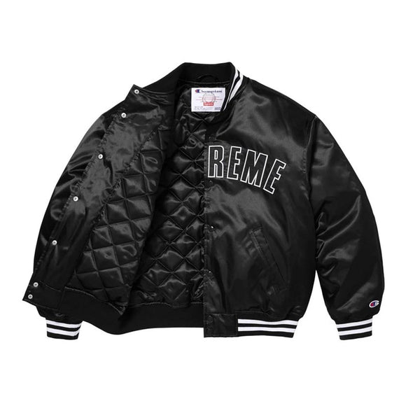 SUPREME × CHAMPION / シュプリーム × チャンピオン サテン バーシティ ジャケット SS26J105 601ss26j105