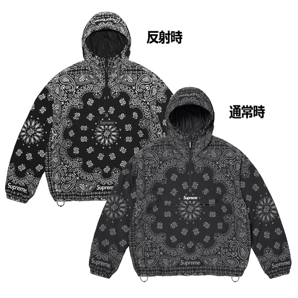 SUPREME / シュプリーム リフレクティブ バンダナ アノラック フーディー SS26J77 601ss26j77
