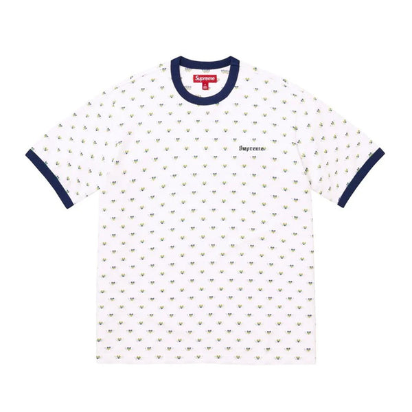 SUPREME / シュプリーム ハート インターシャ リンガー Tシャツ SS26KN100 601ss26kn100