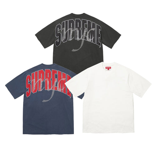 SUPREME / シュプリーム ラインストーン スクリプト S/S トップ Tシャツ SS26KN86 601ss26kn86