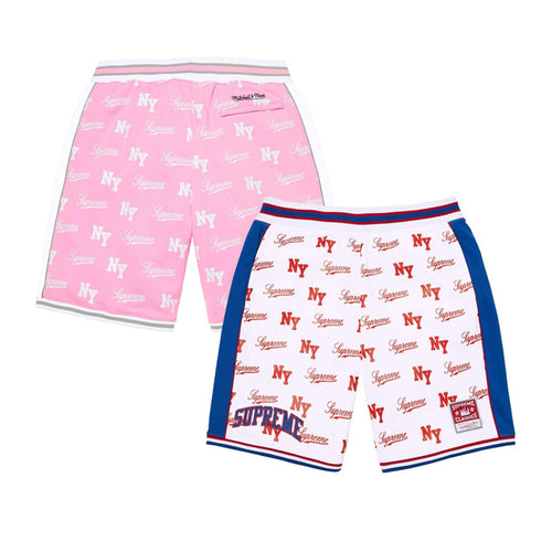 SUPREME × MITCHELL & NESS / シュプリーム × ミッチェル & ネス モノグラム バスケットボール ショーツ SS26SH6 601ss26sh6