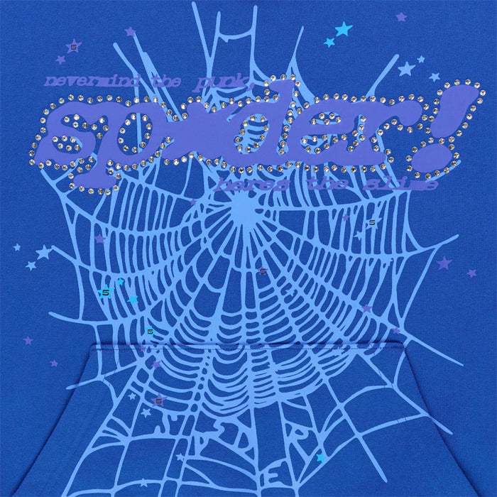 SP5DER / スパイダー ラインストーン パンク V2 フーディー