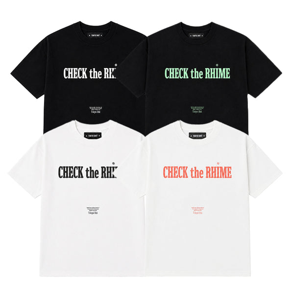 TOKYO SHIT / トウキョウシット TS チェック ザ ライム SS Tシャツ 601tschecktherh