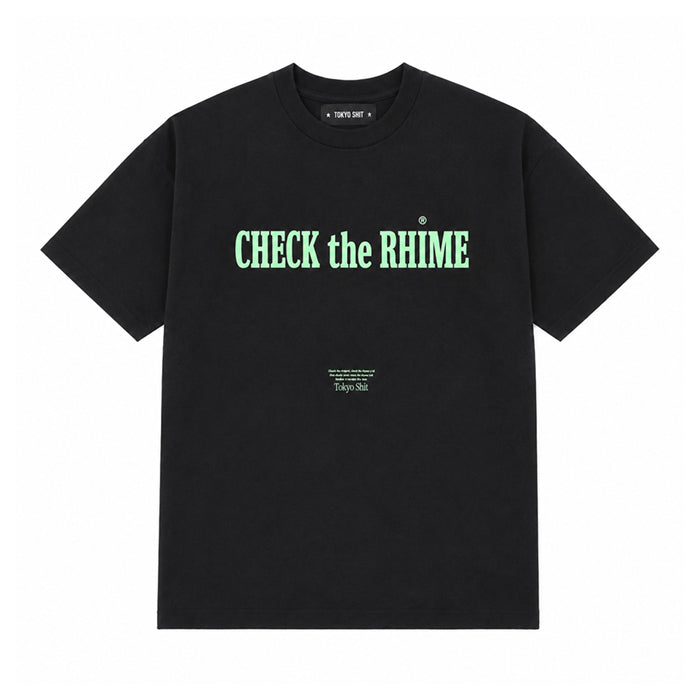 TOKYO SHIT / トウキョウシット TS チェック ザ ライム SS Tシャツ 601tschecktherh