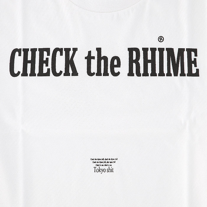 TOKYO SHIT / トウキョウシット TS チェック ザ ライム SS Tシャツ 601tschecktherh