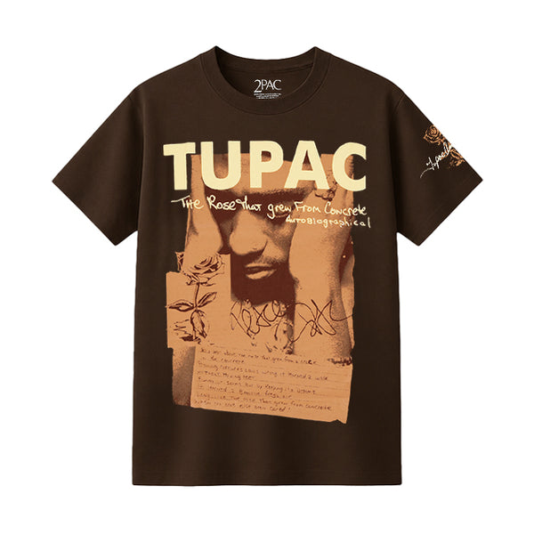 GMERCH / ジーマーチ 2パック ポウイトゥリィ Tシャツ 601tupacbrownpo