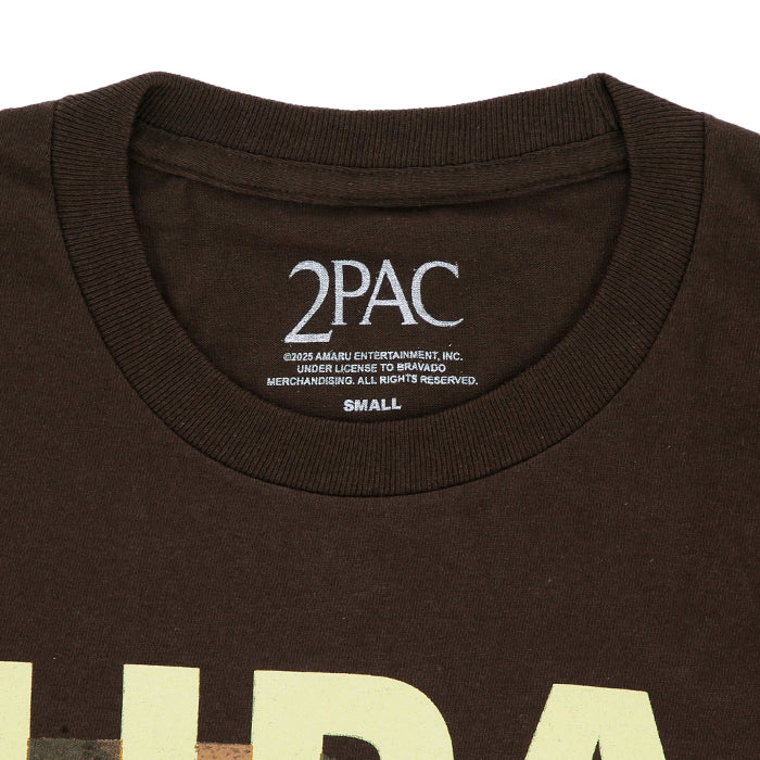 GMERCH / ジーマーチ 2パック ポウイトゥリィ Tシャツ 601tupacbrownpo
