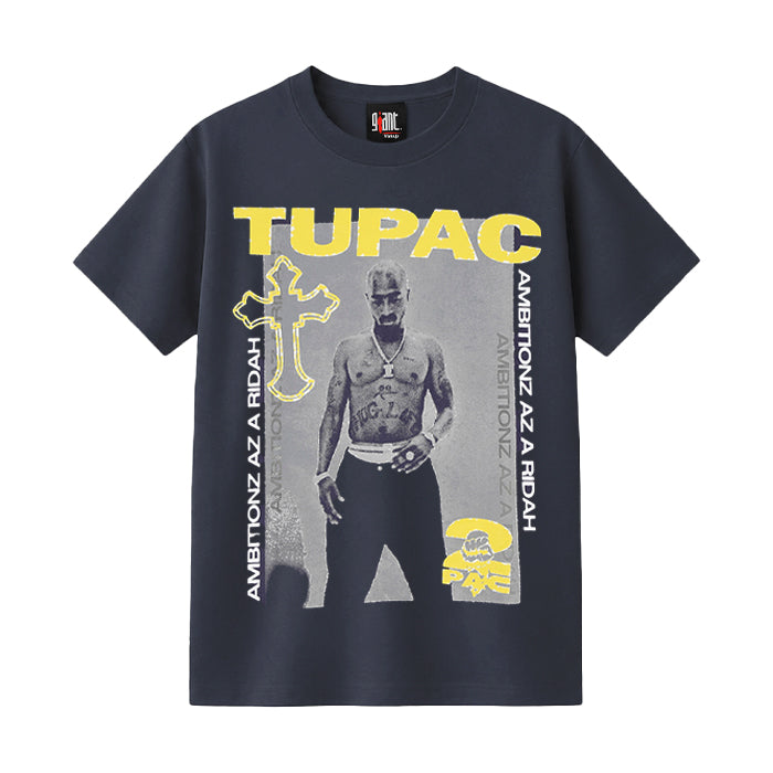 GIANT VINTAGE / ジャイアント ヴィンテージ 2パック カレッジ アンビションズ Tシャツ 601tupaccollage