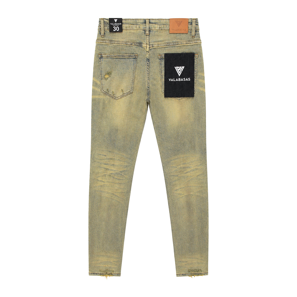 VALABASAS / ヴァラバサス コラージュ スキニー デニム 601vlbsvj11011