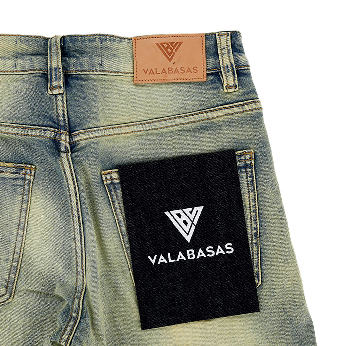 VALABASAS / ヴァラバサス ミスター スタックド デニム パンツ VLBS-VJ3-1005 601vlbsvj31005