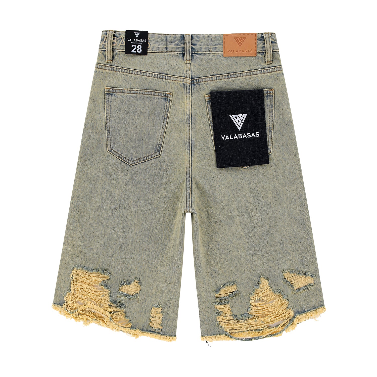 VALABASAS / ヴァラバサス アイスランド デニム ショーツ 601vlbsvsh11011