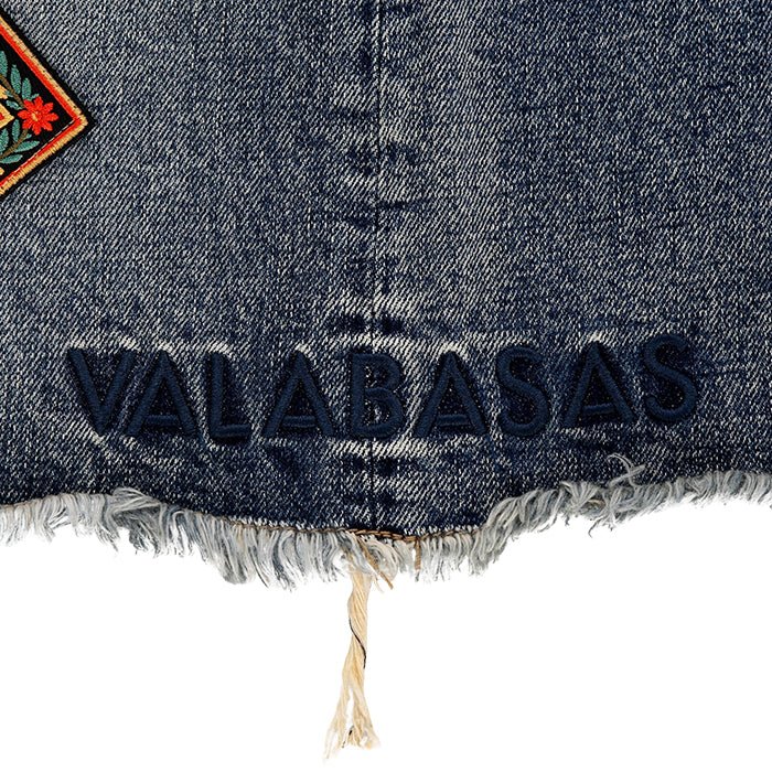 VALABASAS / ヴァラバサス  テラ デニム ショーツ 601vlbsvsh21033