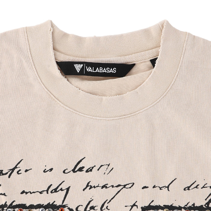 VALABASAS / ヴァラバサス セット イン ストーン Tシャツ 601vlbsvt11134
