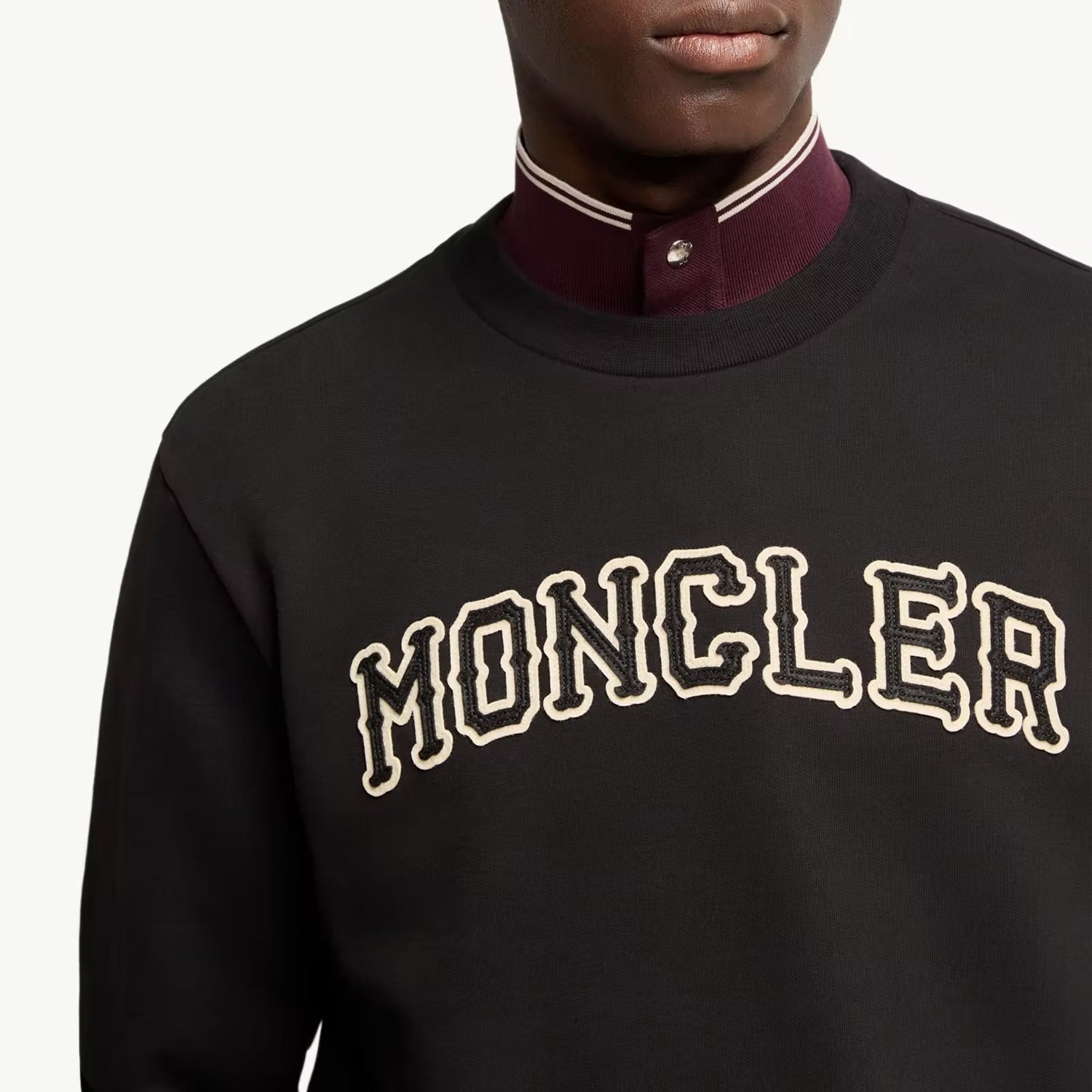 MONCLER / モンクレール コットン ロゴ スウェット シャツ