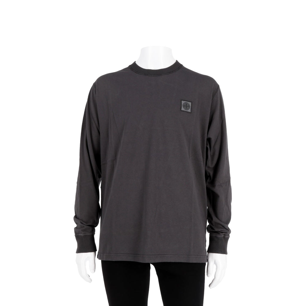STONE ISLAMD / ストーンアイランド フィサート エフェクト スリムフィット ロング スリーブ Tシャツ L2S152100025 6022100025s0057