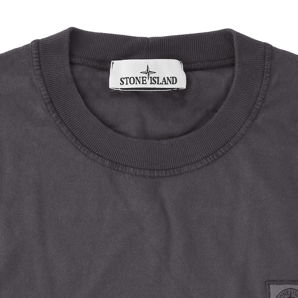 STONE ISLAMD / ストーンアイランド フィサート エフェクト スリムフィット ロング スリーブ Tシャツ L2S152100025 6022100025s0057