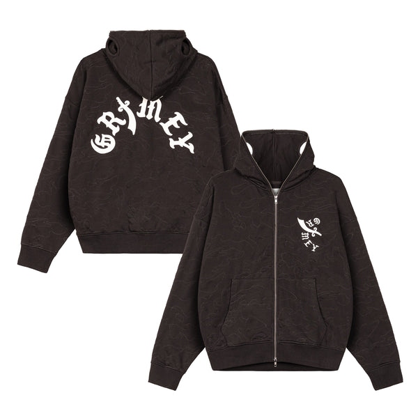 GRIMEY / GRMY / グライミー オッド カットラス ジッパー フーディー 602gzh664