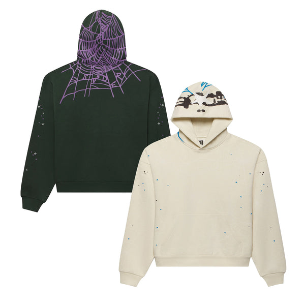 SP5DER / スパイダー ヘビー ウェブ フーディー 602heavywebhood