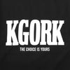 KING OF ROCK / キングオブロック ロゴ ロング スリーブ Tシャツ サコッシュ付き 602korlswithsac