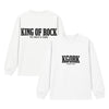 KING OF ROCK / キングオブロック ロゴ ロング スリーブ Tシャツ サコッシュ付き 602korlswithsac