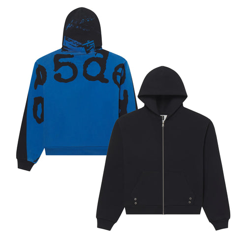 SP5DER / スパイダー オーバー プリント ジップ フーディー 602overprintzip