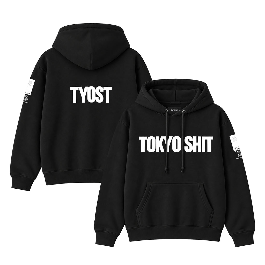 TOKYO SHIT / トウキョウシット ロゴ フーディー サコッシュ付き 602tsflogohoodi
