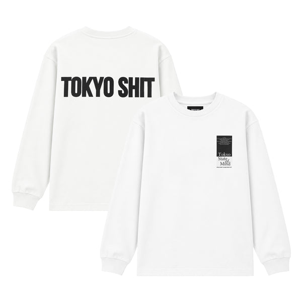 TOKYO SHIT / トウキョウシット バック ロゴ ロング スリーブ Tシャツ サコッシュ付き 602tslswithsaco
