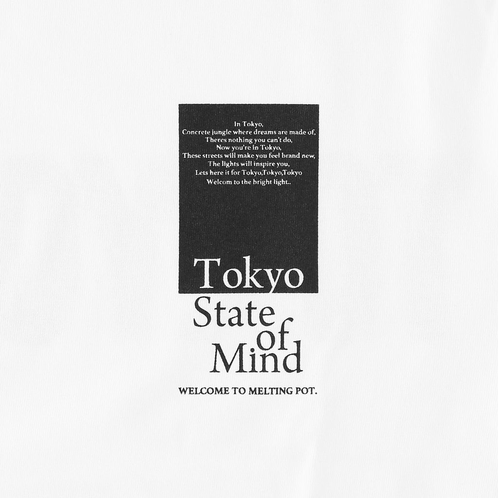 TOKYO SHIT / トウキョウシット バック ロゴ ロング スリーブ Tシャツ サコッシュ付き 602tslswithsaco