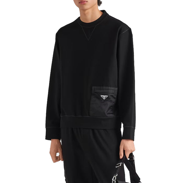 PRADA / プラダ テクニカル ファブリック スウェット シャツ 602ujl179