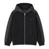 PRADA / プラダ トライアングル パッチ ジップアップ フーディー 602ujl63D